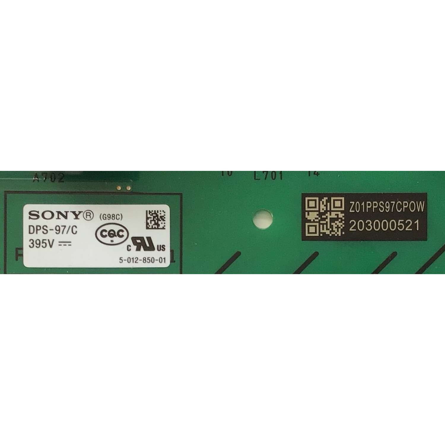 SUB FUENTE PARA TV SONY / NUMERO DE PARTE 1-006-775-11 / 100111112 / 100677511 / DPS-97/C(CH) 2003M000418-A / Z01PPS97CP0W / 203000521 / PANEL HDAS085DTU02 / MODELO XBR-85Z8H - Imagen 2